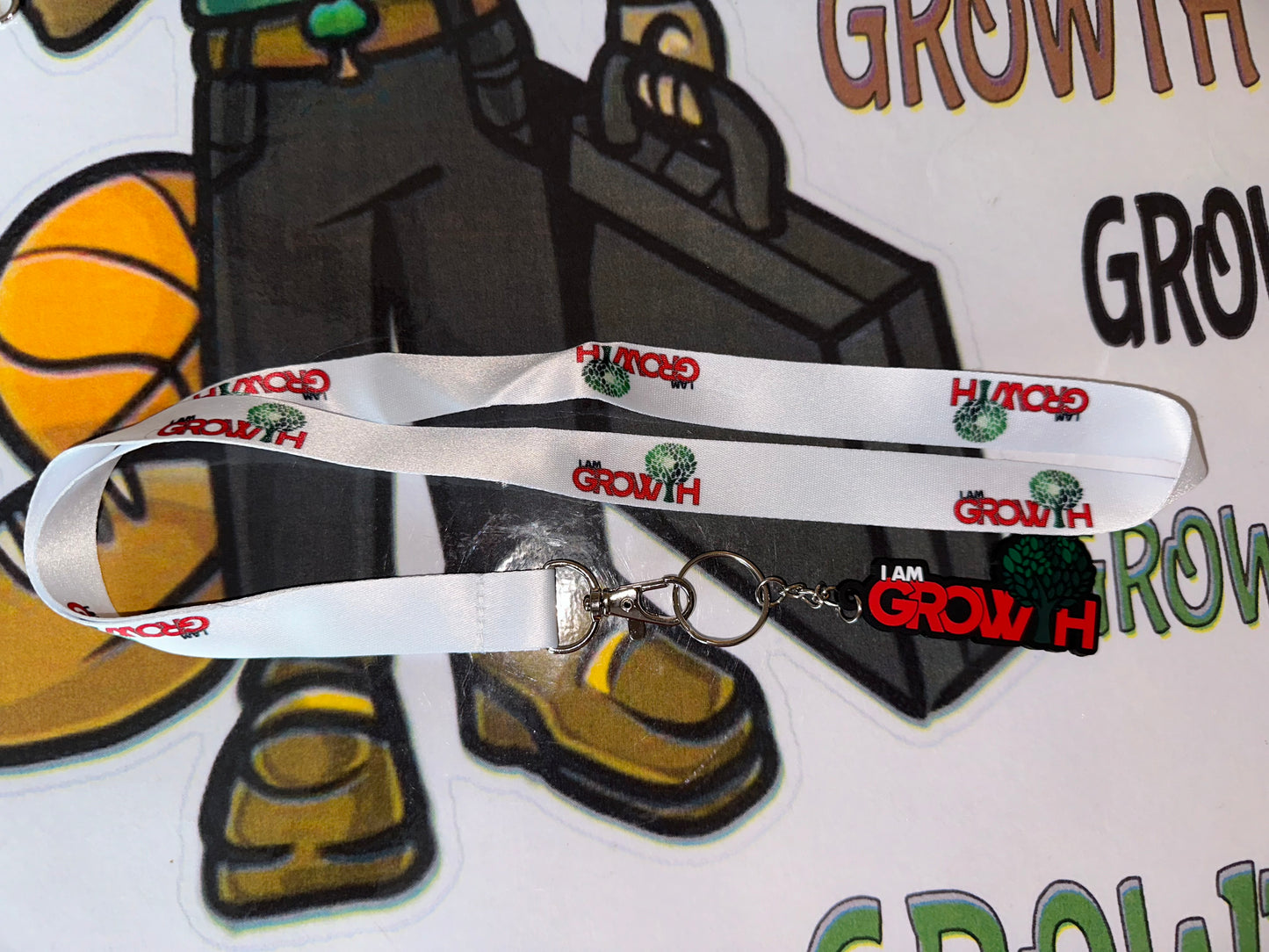 Growth Key Chain & Lanyard
