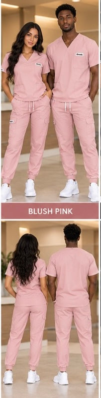 Pink Scrub Set