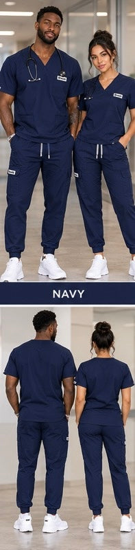 Navy Scrub Set