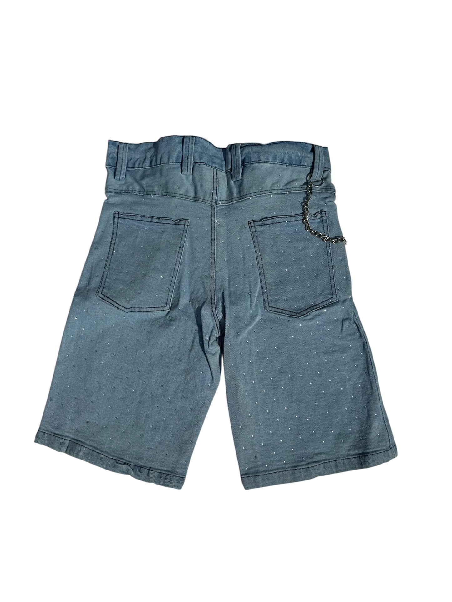 Denim Blue Jorts