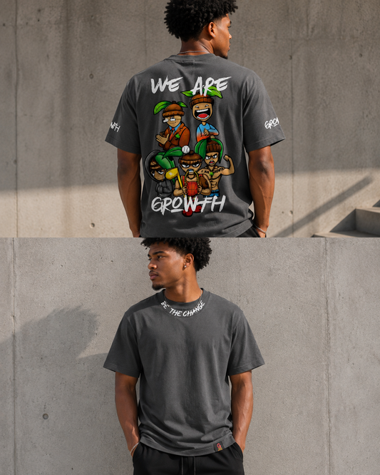 Charcoal Growth Tee 🩶